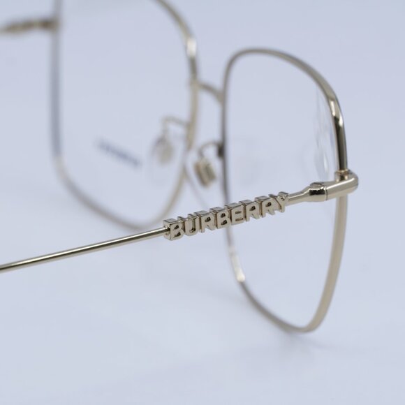 🕶️ New Burberry BE1378D 1326 Eyeglasses - Black/Gold Frame 57mm - Picture 6 of 10